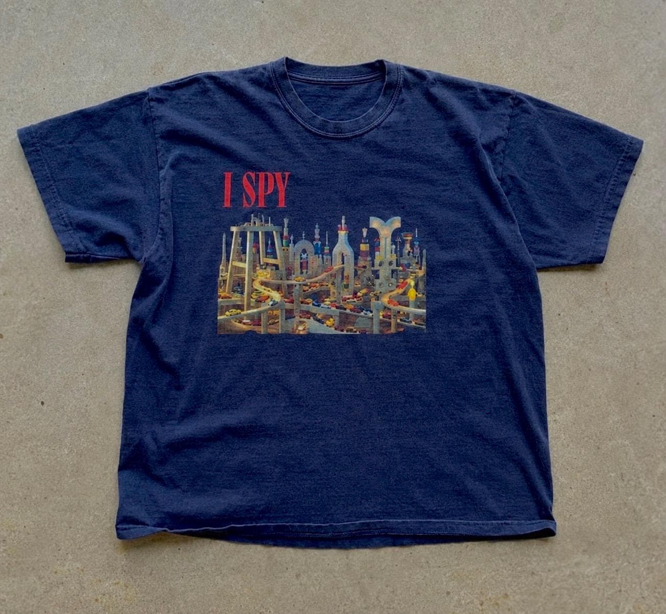 I Spy T-shirt: Unisex Heavy Cotton Tee, Playful Family Game Night