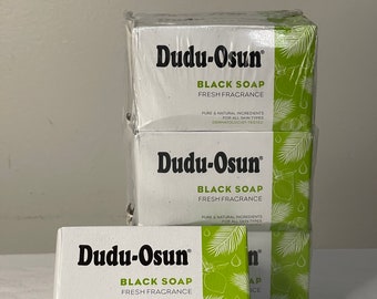 Dudu-Osun Black Soap Fresh Fragrance Dermatologist Tested(Pack of 6)