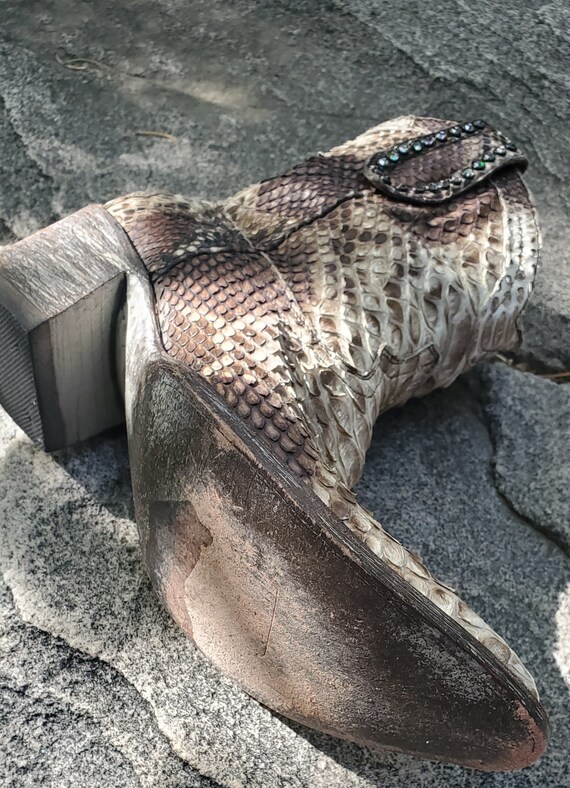 Genuine Python Old Gringo Cowboy Boot - image 4