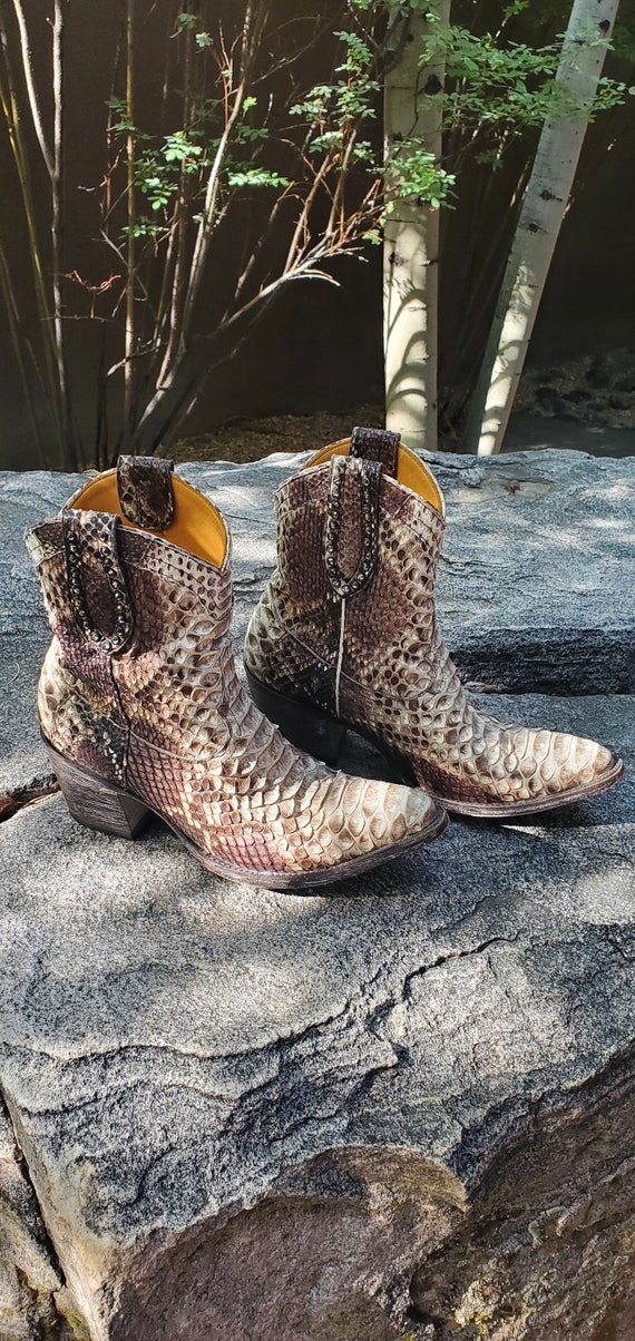 Genuine python old gringo cowboy boot
