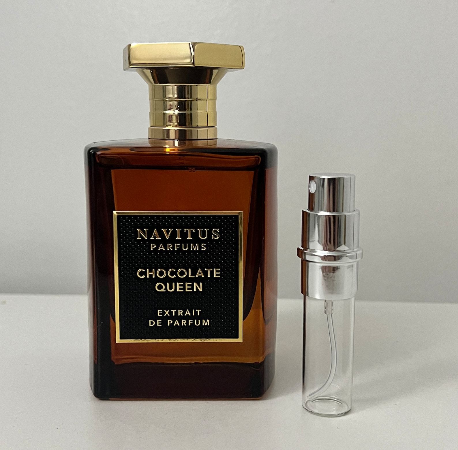 NAVITUS Chocolate Queen Fragrance 5ml Sample Chocolate Perfume Niche