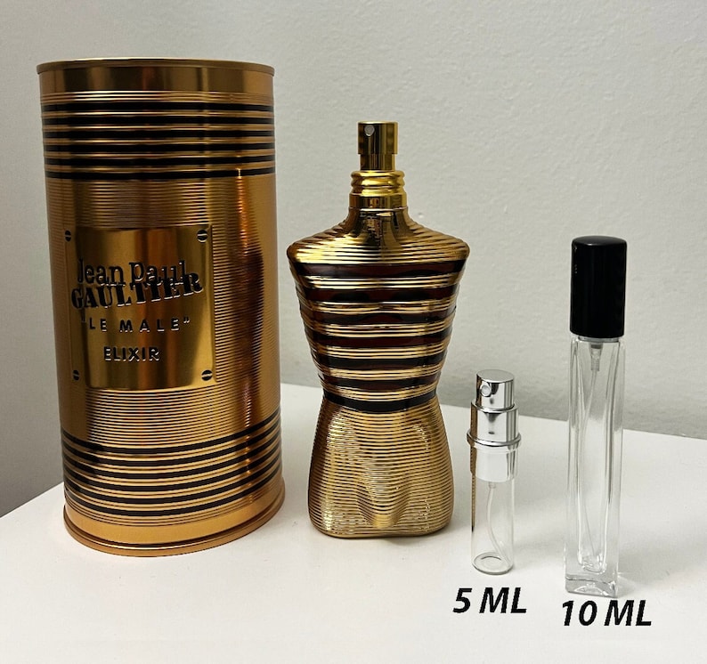 Jean Paul Gaultier New le MALE Elixir 5ML or 10ML - Etsy