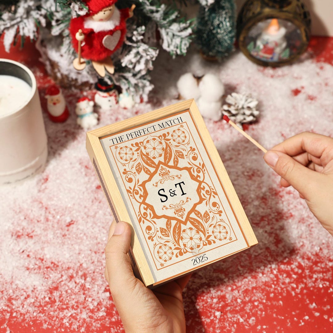 Personalized the Perfect Match Box: Engagement Gifts, Anniversary Gifts ...