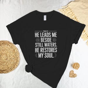 Christliche T-Shirts, Bibel-Studium Gott Sweatshirt, Jesus Tshirt, Bibel Vers T-Shirt, Psalm 23 Shirt, Christian Mom Tee, Taufe Geschenk