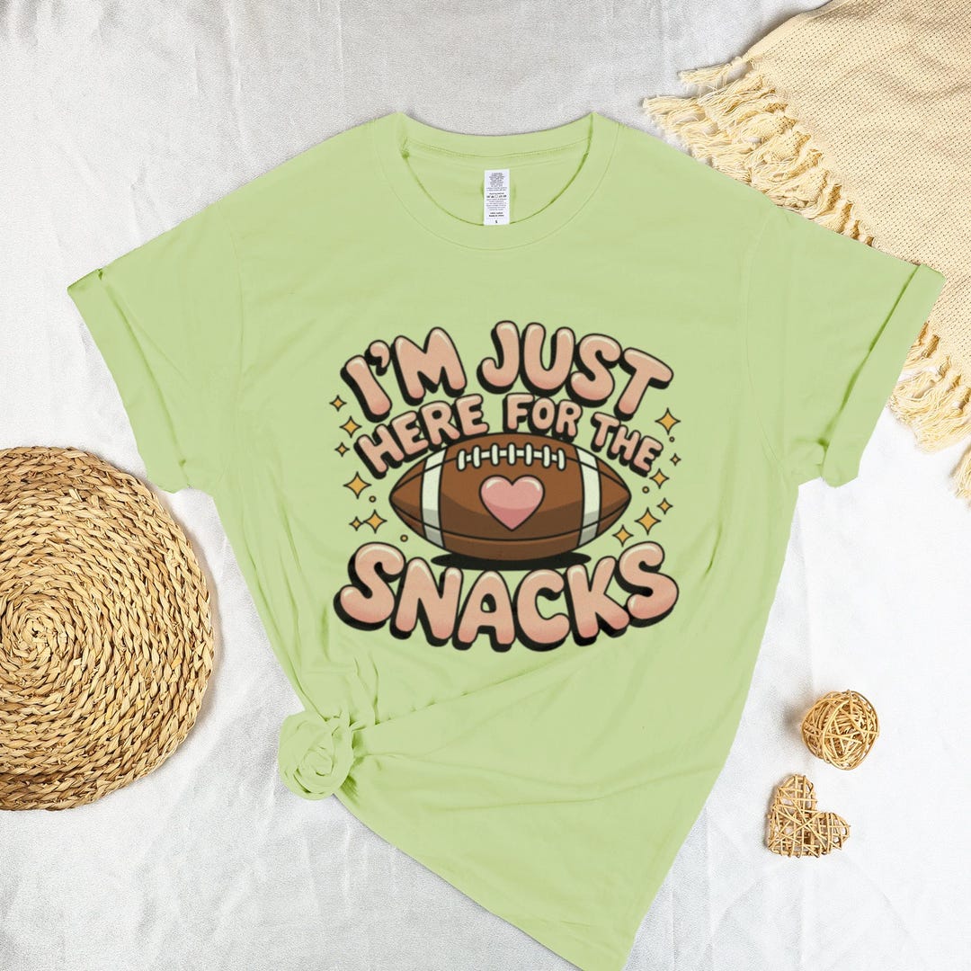 Just Here For The Snacks Graphic Tee