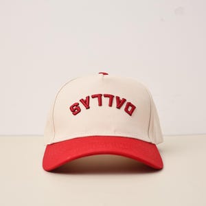 Gorra bordada al revés personalizada, gorra de béisbol bicolor de 5 paneles, gorra bordada en 3D. Crea tu propia gorra con texto, gorra de camionero moderna, gorras para mamá.