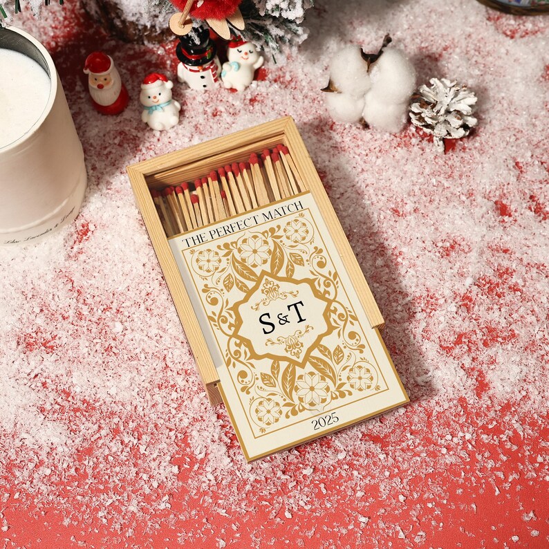 Personalized Large Matchbox, the Perfect Match Box, Engagement Gifts ...