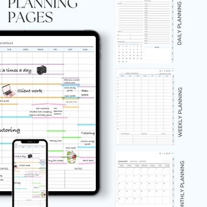 Life Sync Digital Planner 2024 Calendar ADHD Calendar Goodnotes