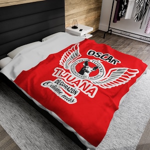Manta personalizada Tijuana, Regalo de fútbol mexicano, Regalo papá, Dia del Padre, Regalo de papá, Papá mexicano,Equipo Xolos Regalo,Regalo mexicano
