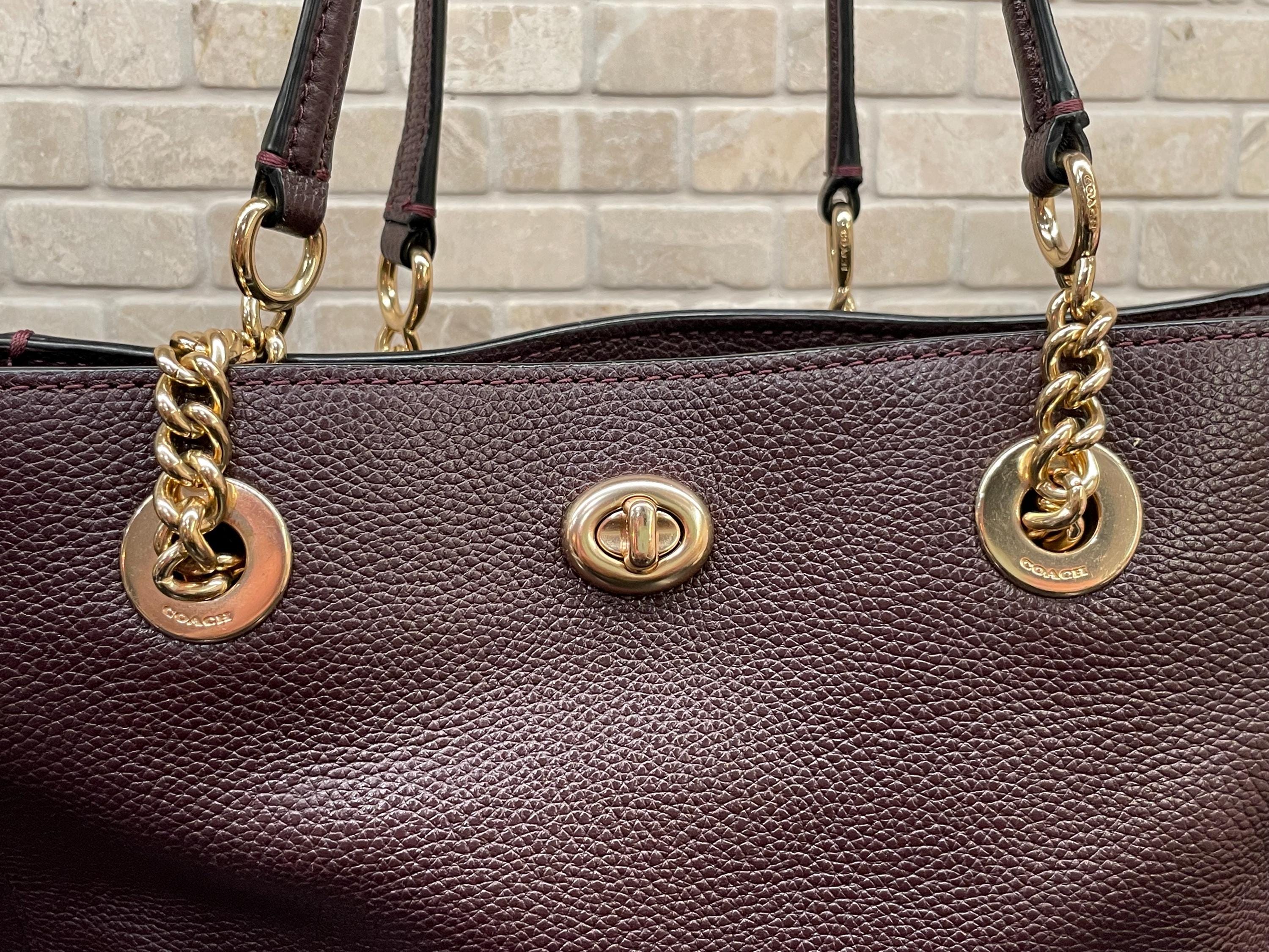 Oxblood Coach Bag Etsy