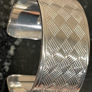 アクセサリー Tiffany vintage Puzzle Cuff Tiffany & Co. Sterling Silver Geometric Puzzle Cuff Bracelet