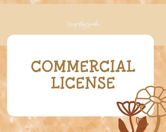 Designs By Sarah Commercial License