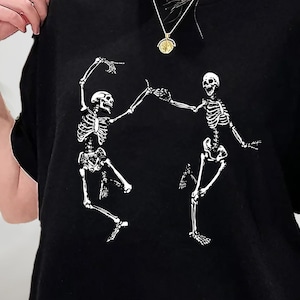 Camisa de esqueleto de baile, camisa de esqueleto de baile de fiesta de Halloween, camiseta de esqueleto de baile, camisa de esqueleto, sudadera, sudadera con capucha