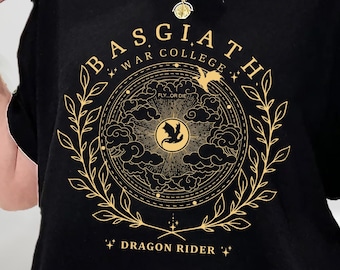 Moletom Basgiath War College Dragon Rider, camisa da quarta asa, Rebecca Yoros, Violet Sorrengail, Dragon Rider, camisa Basgiath War College