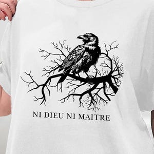 Ni Dieu Ni Maître, Leftist Protest, No God No Master TShirt, Leftist Protest Shirt, Anarchist T-shirt, Anti Trump Shirt, Sweatshirt, Hoodie