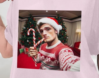 Heb een vrolijk Josh-mas shirt, Josh Hutcherson film shirt, ik hou van Josh Hutcherson shirt, Josh Hutcherson shirt, vrolijk kerstshirt, hoodie