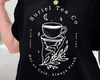 Suriel Tea Co Tshirt, Acotar Sweater, Bookish Hoodie, Sarah J Maas Shirt, A Court Of Thorns And Roses SweatShirt, Suriel Tea Tshirt, Hoodie