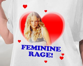 Chemise de rage féminine, TShirt Taylor Rage, chemise de rage féminine Taylor Rage, Sweat-shirt, Sweat à capuche