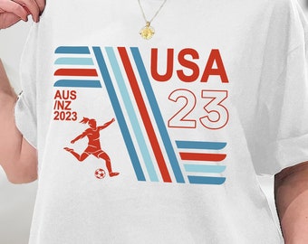US Women's World Cup Supporter Sweatshirt, American Women World Cup Soccer, USA World Cup Hoodie, #webeleive, Retro Soccer, FIFA, uswnt