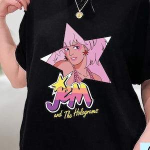 Jem and the Holograms Star Truly Outrageous Showtime 80s Party Shirt, Jem & The Holograms Shirt, Sweatshirt, Hoodie