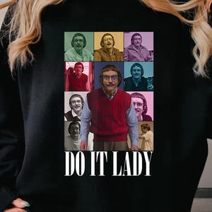 Do It Lady Chit Tour Shirt, Retro Comedy T-shirt, Funny Meme Graphic Shirt, Vintage Style Parody Fan T-Shirt, Chit Do It Lady Meme Shirt