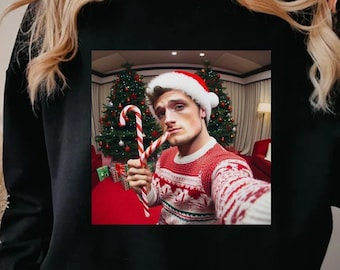 Have A Merry Joshmas Christmas Shirt, alles was ich für Weihnachten will ist Peeta Mellark Sweatshirt, Josh Hutcherson Shirt, Merry Christmas Hoodie