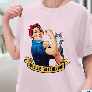 Kamala Shirt, Kamala Harris Shirt, This Childless Cat Lady is Voting Kamala, Kamala Harris 2024, President Harris 2024 Shirt