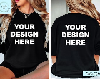 Front And Back Custom Shirt, Custom Shirt, Inspired Shirt, Custom Shirt, Inspired Text, Custom Text Shirt, Front and Back Personalized Shirt