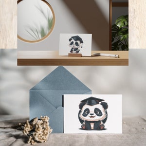 Panda Graduation Clipart, 20 PNG SVG Bundle, Cute Graduation Panda ...