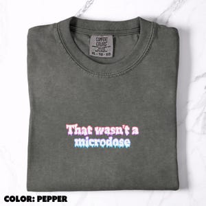 T-shirt microdose psychédélique amusant - tenue Stoner Rave