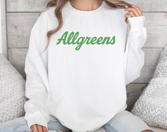 Sudadera Allgreens con mensaje sobre marihuana, parodia de dispensario de cannabis, suéter unisex con meme de fumeta, regalo 420 para fanáticos de la hierba