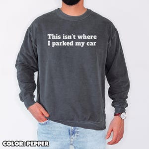 This Isnt Where I Parked My Car Shirt, Funny Movie Quote Tee, Retro 2000s Comedy T-Shirt, Unisex Cotton Meme Shirt, Nostalgic Humor