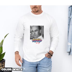 Straight Trippin Vol. 25 Psychedelic Long Sleeve Shirt Trippy Graphic Tee with Vintage Vibes, Festival Rave Aesthetic