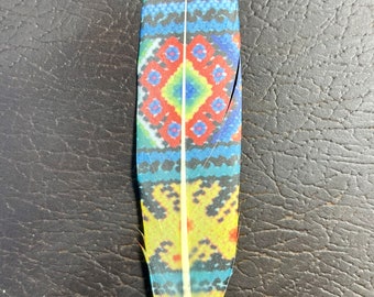 Western Beaded Hat Feather, Cowboy Hat Accessory