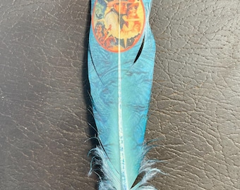 Cowboy Romance Hat Feather, Western Accessory, Cowgirl Fashion