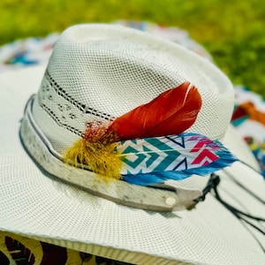 Hat Feather Bundle #26, Hat feather, Cowboy Hat Accessories, Western Fashion, Cowgirl Hat Feather, Boho Hat Feather, Hat Decor, trucker