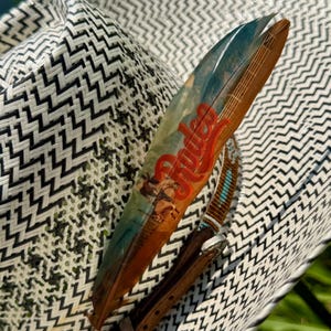 Rodeo Hat Feather: Western Cowgirl Cowboy Hat Accessory