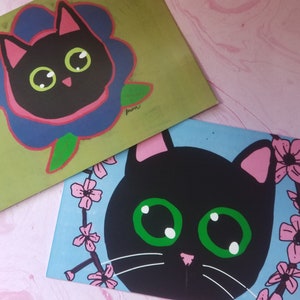 Bassy orginal art Postcard prints