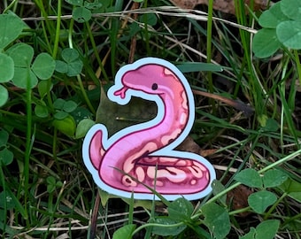 ball python stickers!! little snake sticker