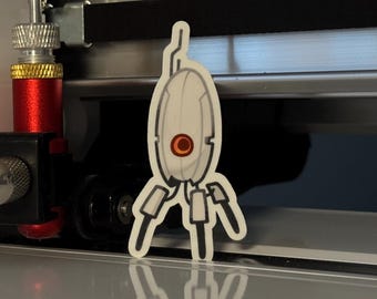 portal turret sticker!!