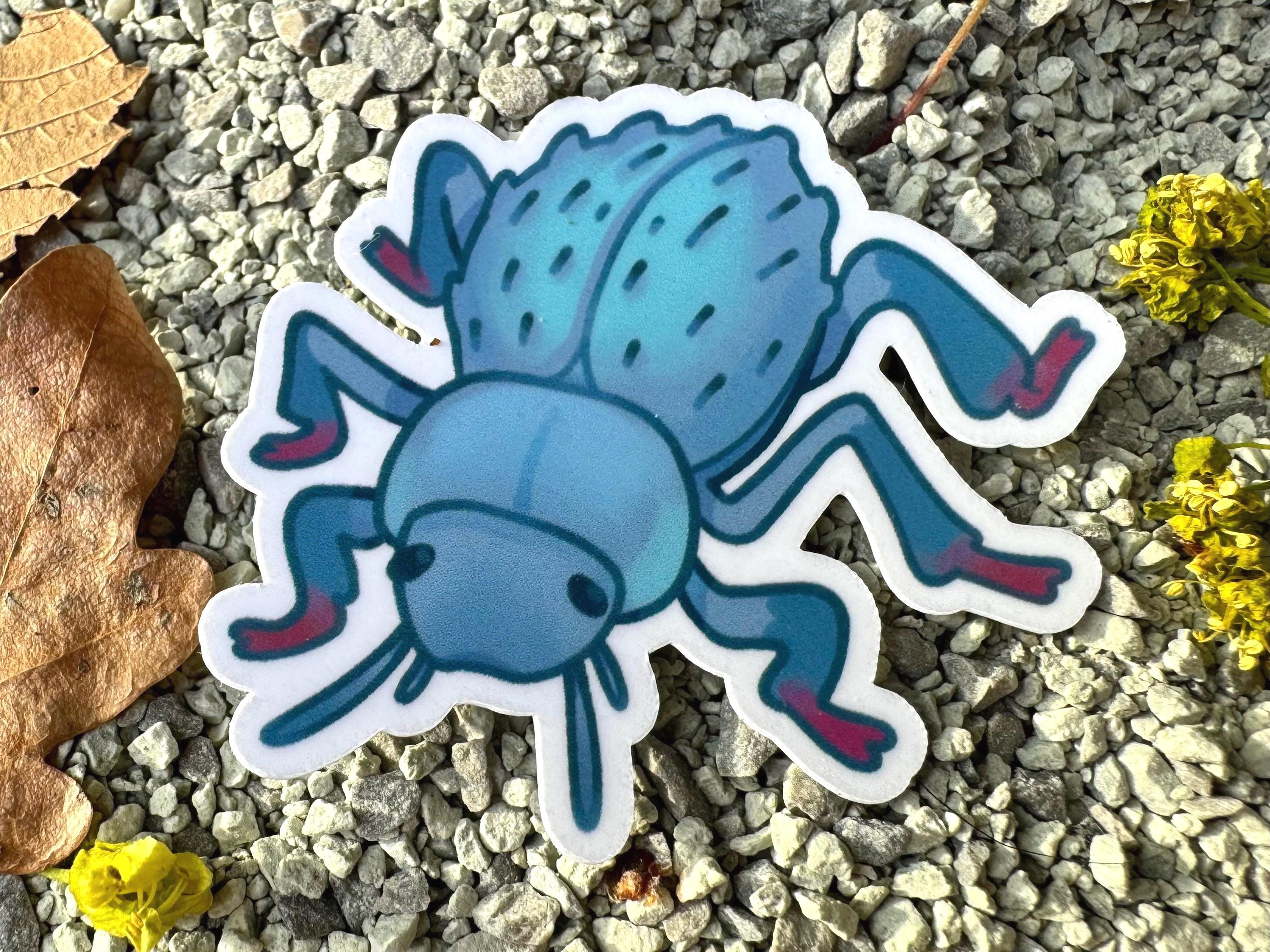 Blue Death Feigning Beetle Stickers!! (BDFB, Desert Ironclad Beetle) - Etsy