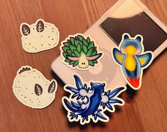 sea slug stickers!!