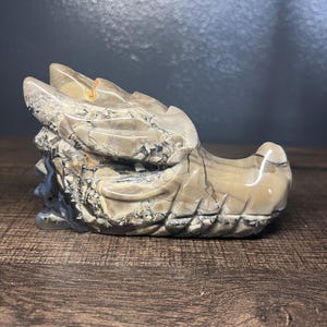 Volcano Agate Dragon Head
