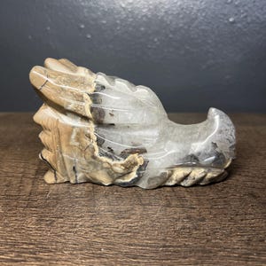 Volcano Agate Dragon Head