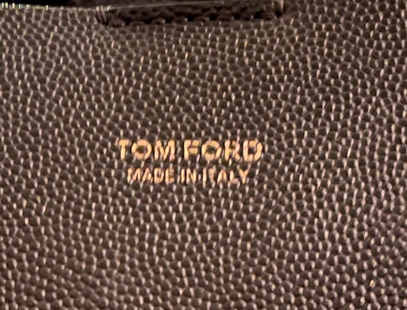Tom Ford authentic tote bag in black leather - image 2