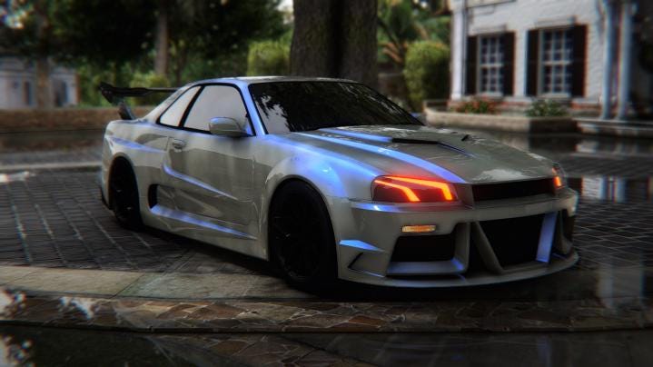 Fivem [Ready] Nissan GTR R34 Ozgun (Debadged)