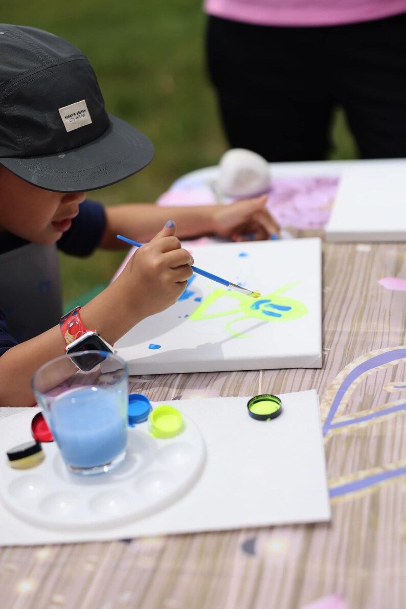 Kid's Paint Party Kits Set of 6 Paint and Peel Etsy