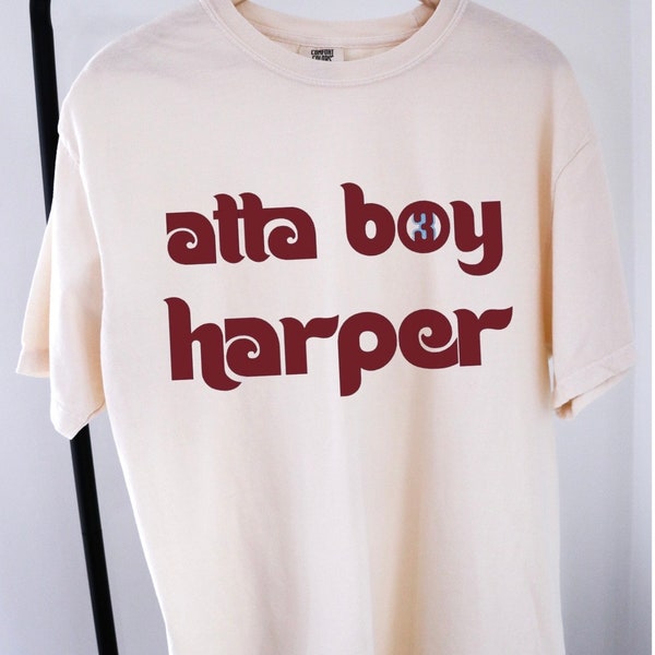 T-shirt Harper Boy Atta | Bryce Harper | Philly | Base-ball | Harpiste