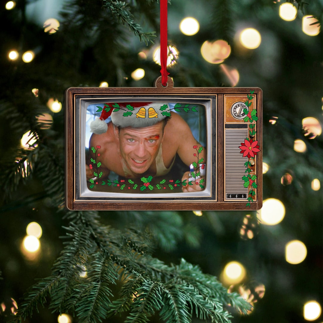 Bruce willis christmas decoration