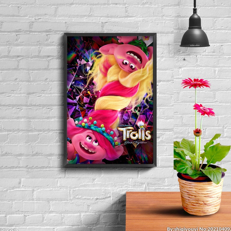 Trolls Band Together Movie Poster Classic Retro Rock Vintage - Etsy ...